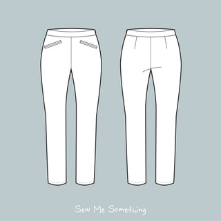 Hero Slim Fit Ladies Trousers Sewing Pattern