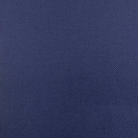 Navy Textured Cotton Stretch Fabric