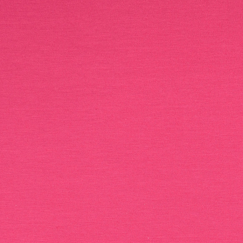 Raspberry Cotton Jersey Fabric