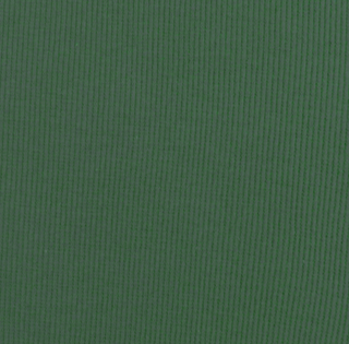 Cotton Ribbing Pine Green Fabric