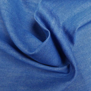 Electric Blue Stretch Denim Fabric