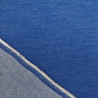 Electric Blue Stretch Denim Fabric