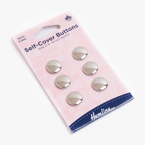Self Cover Metal Buttons