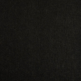 Vintage Black Denim Fabric Remnant