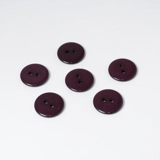 Deep Purple Buttons | 2-Hole | 18mm