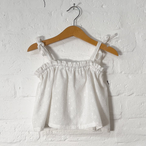 Sample | Baby Summer Top - Broderie Anglaise
