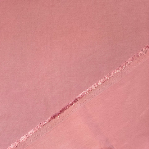Powder Pink Viscose Mix Fabric