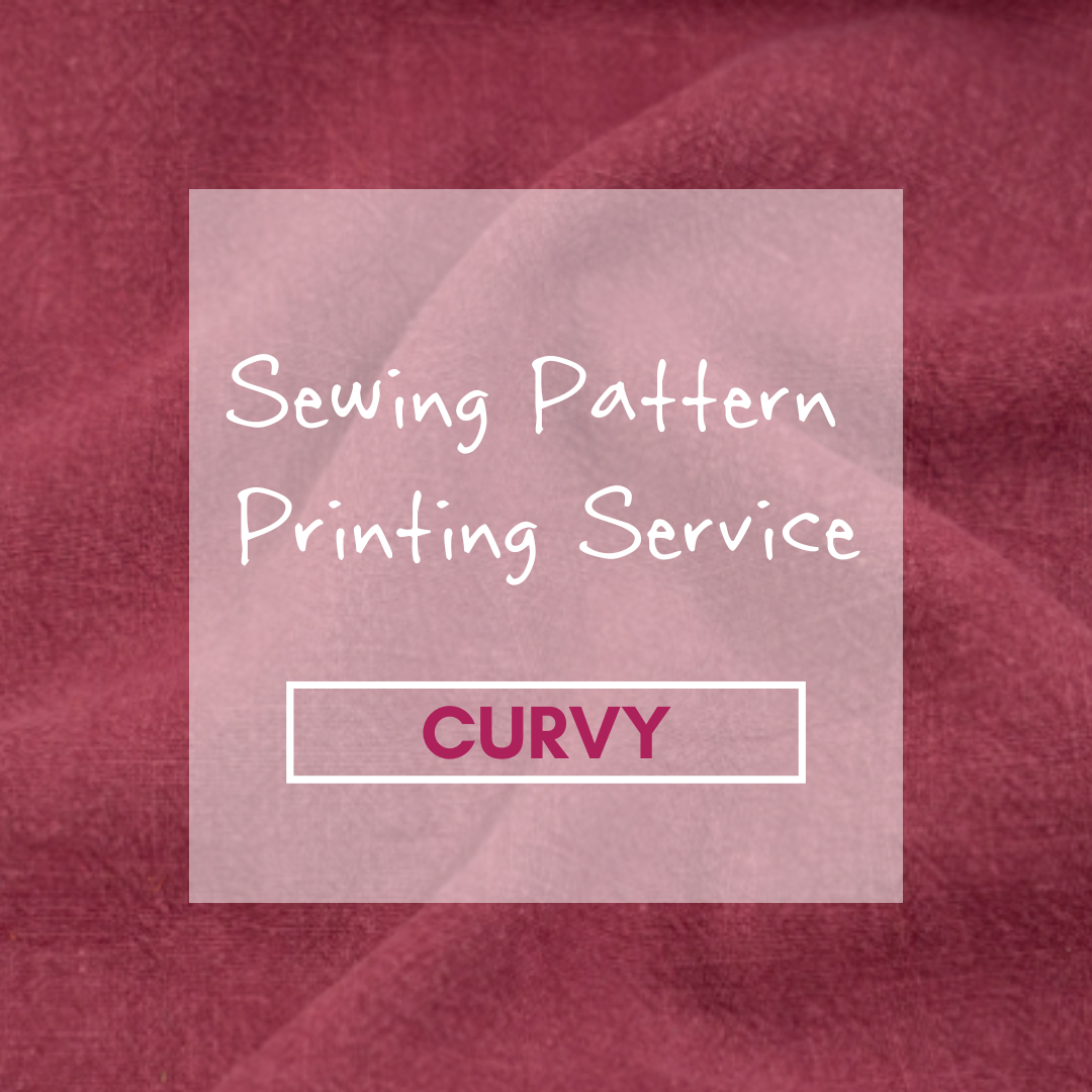 CURVY Sewing Pattern Printing Service