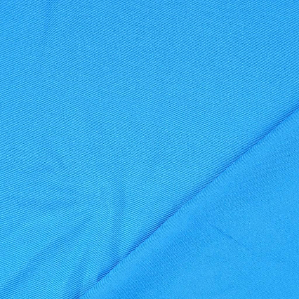 Electric Blue Viscose Twill Fabric