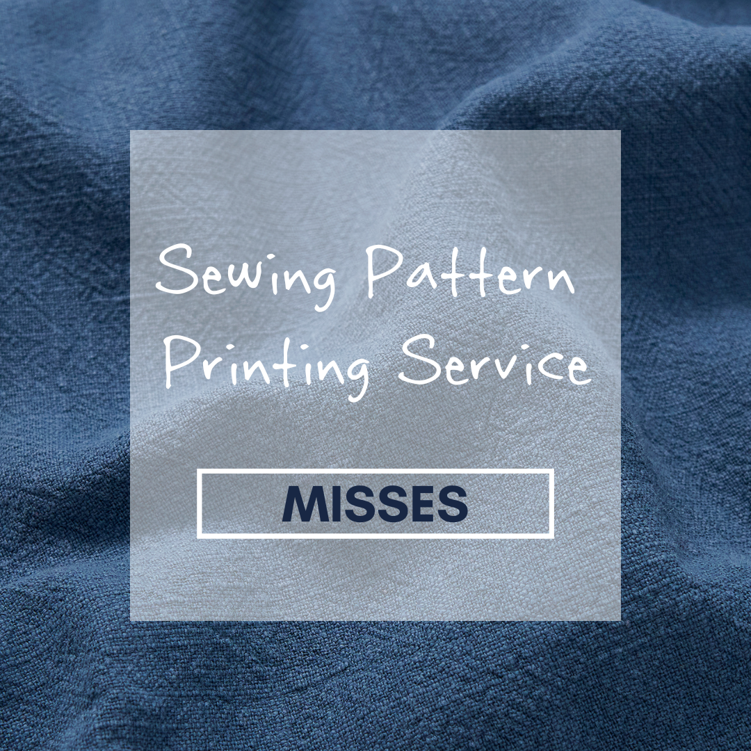 MISSES Sewing Pattern Printing Service