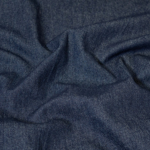 0.5m Remnant of 8oz Blue Denim Fabric