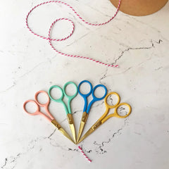Coloured Embroidery Scissors from Chasing Threads