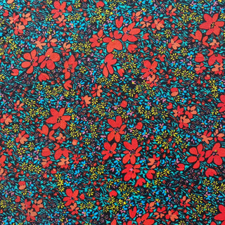 Jessica's Flowers Cotton Lawn Fabric