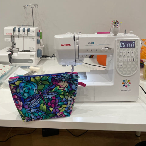Beginners Sewing Class - Zippy Make-Up Bag