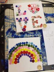 Button Pictures - Make & Take Workshop