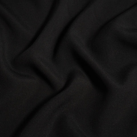 Midnight 100% Viscose Fabric 2.5m Remnant