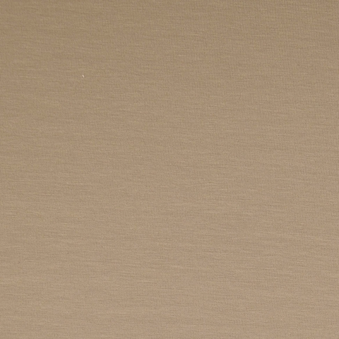 Taupe Cotton Jersey Fabric