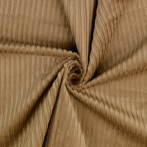 Danbury | Taupe Chunky Needlecord Fabric