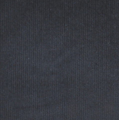 Navy Fine Stretch Corduroy Fabric 0.5m Remnant