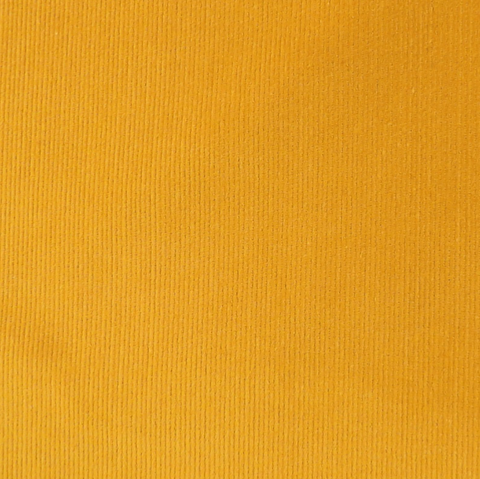 Ochre Yellow Fine Stretch Corduroy Fabric