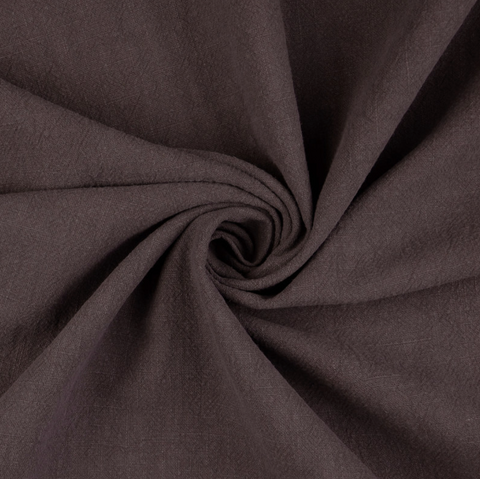 Cocoa Washed Ramie Linen Fabric
