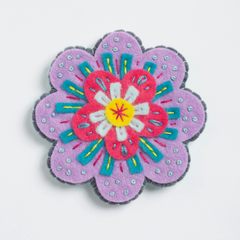 Beatrix Flower Felt Craft Kit - by Hawthorn Handmade