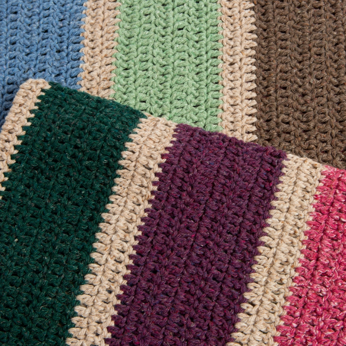 Rainbow Blanket Crochet Kit by Wool Couture Company