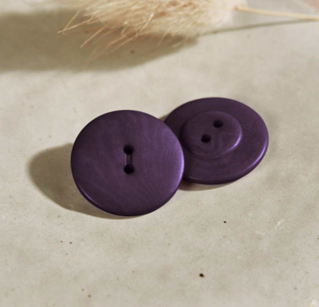 Atelier Brunette Palm Buttons - Majestic Purple