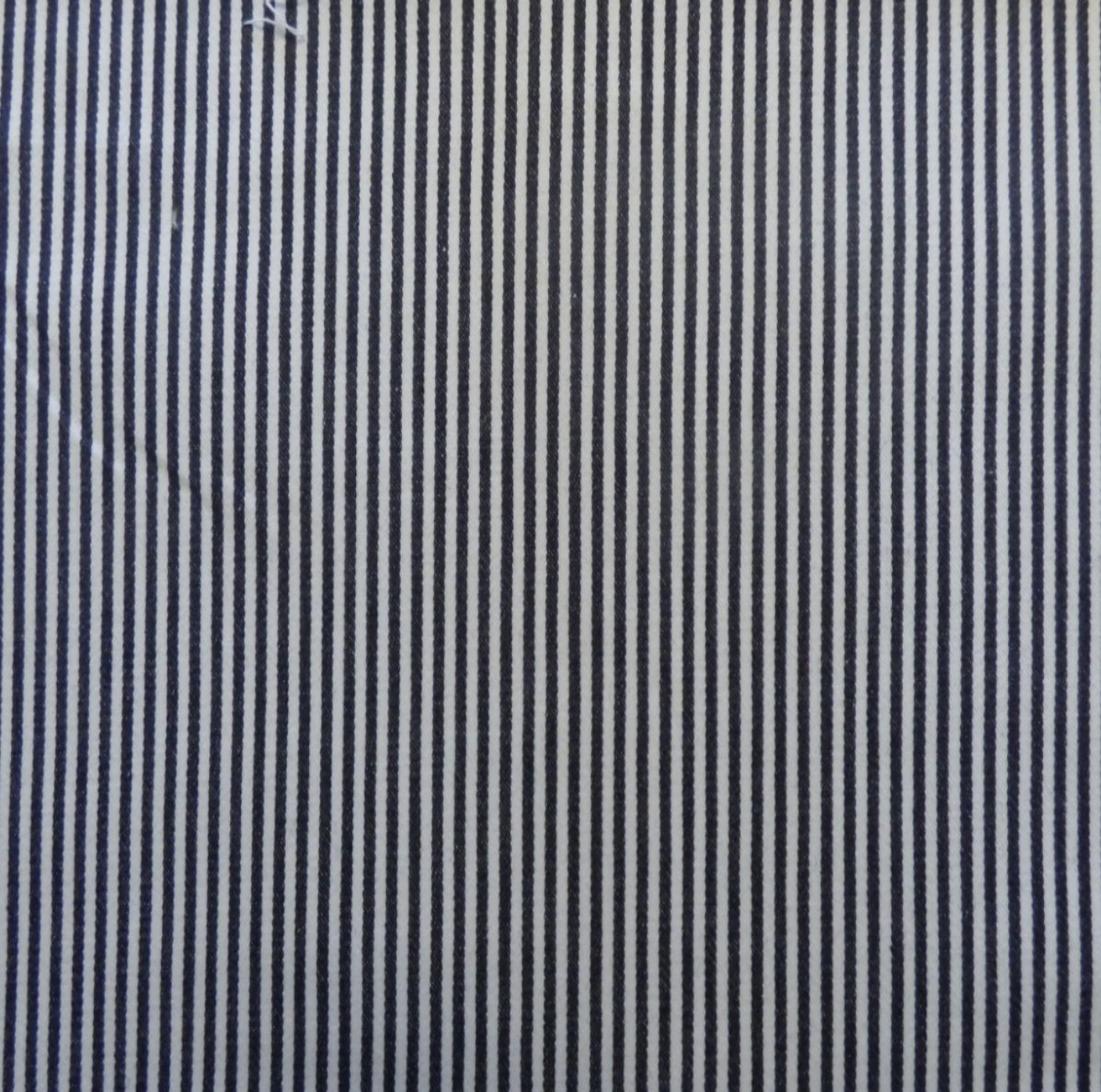 Oxford Navy/White Stripe Stretch Denim