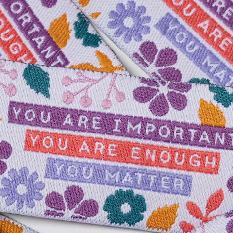 'YOU MATTER' Pack of 6 Sewing Labels