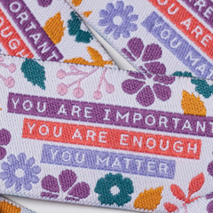 'YOU MATTER' Pack of 6 Sewing Labels