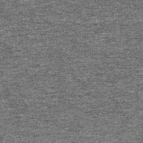 Heathered Dark Grey French Terry Cotton Jersey Fabric