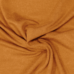 Old Gold Heathered Viscose Jersey Fabric