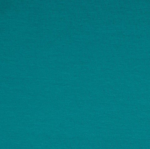 Peacock Green Cotton Jersey Fabric