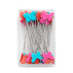 Plastic-headed Pins Prym Love, 50 x 0.60 mm, assorted