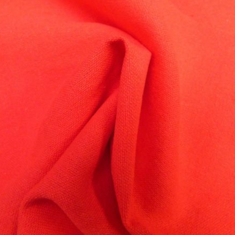 0.9m Remnant ofCerise Sustainable Linen Fabric