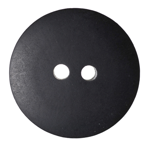 Black Smartie Buttons | 2-Hole | 20mm