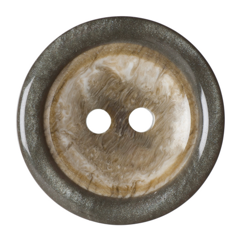 Olive Green Buttons | 2-Hole | 20mm