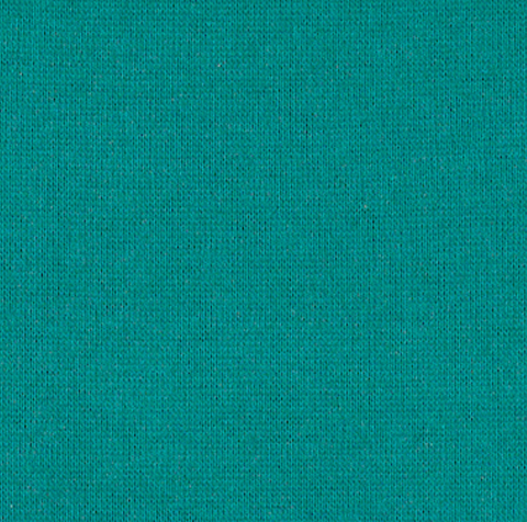 Cotton Ribbing Teal (Wide) Fabric