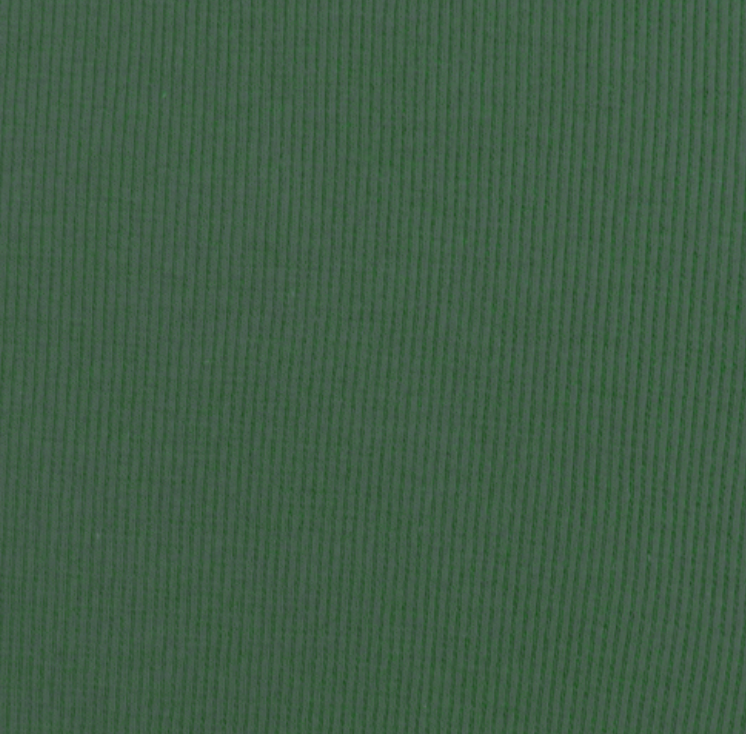 Cotton Ribbing Pine Green Fabric