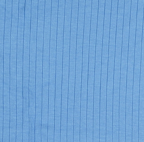 Denim Rib Knit Fabrics Viscose Jersey Fabric