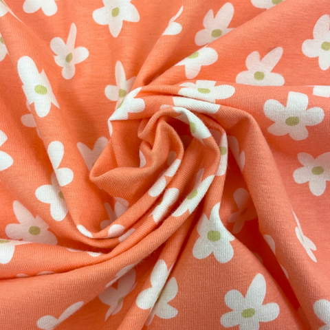Flower Child Fierce from Flower Bloom Cotton Jersey Fabric