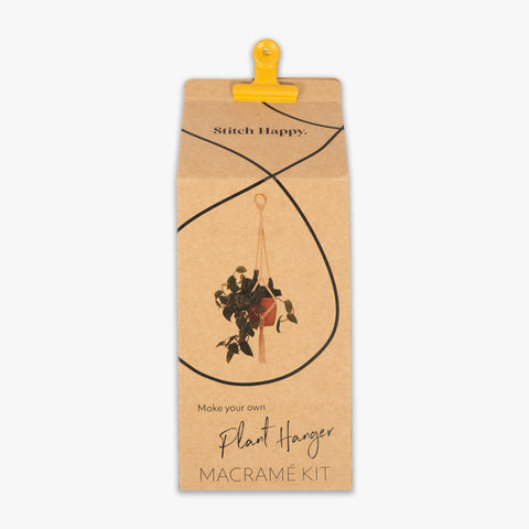 Stitch Happy - Macrame Plant Hanger Kit