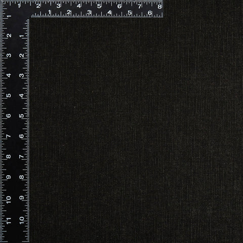 1.0m Remnant of Vintage Black Denim Fabric