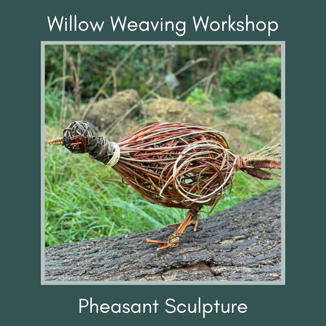 Willow Weaving Workshop - Pheasant Sculpture