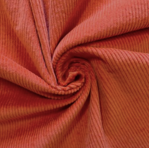 Auburn Stretch Jumbo Corduroy Fabric