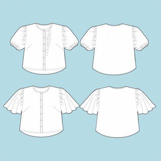 Octavia Top PDF Sewing Pattern