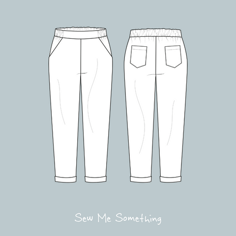 Nell Trousers Sewing Pattern