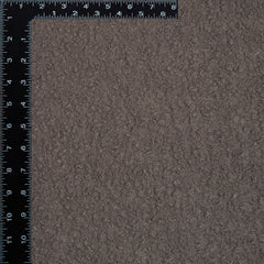 Grey Boucle Polyester Fabric