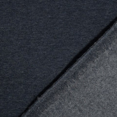 Fleece Backed Sweatshirt Indigo Fabric